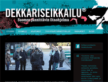 Tablet Screenshot of dekkariseikkailu.fi